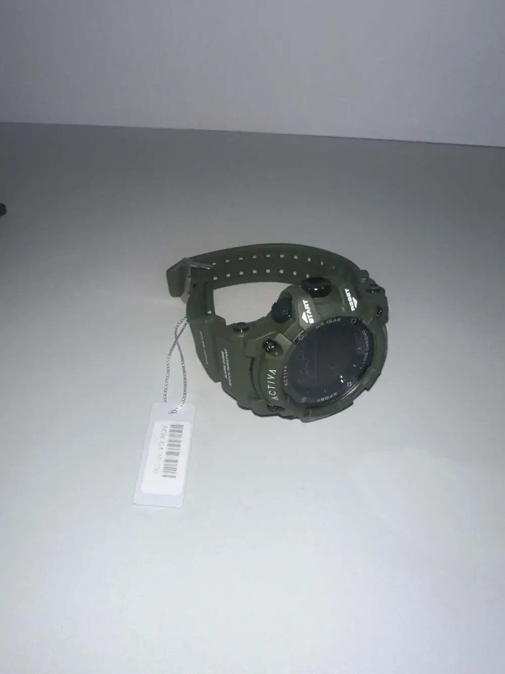 Invicta Activa Digital Chronograph Army Green Men's Sport Watch with Case
